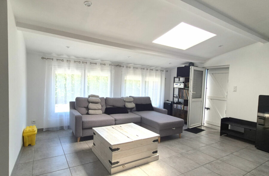 Maison individuelle avec grand jardin