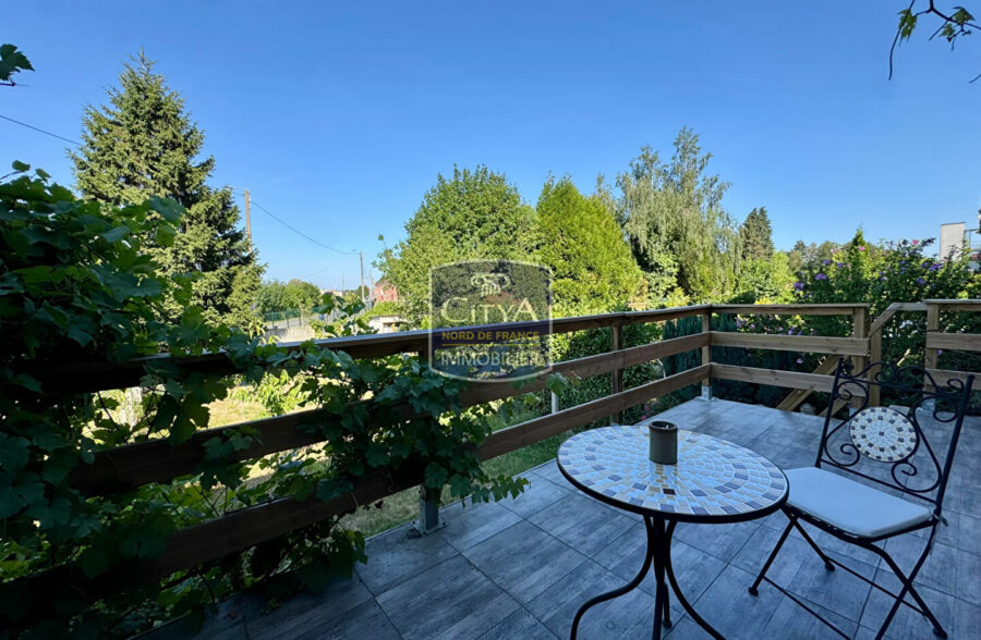 CITYA NORD DE FRANCE : MAISON 3 CHAMBRES – GARAGE – JARDIN – TERRASSE