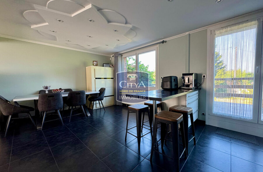 CITYA NORD DE FRANCE : MAISON 3 CHAMBRES – GARAGE – JARDIN – TERRASSE