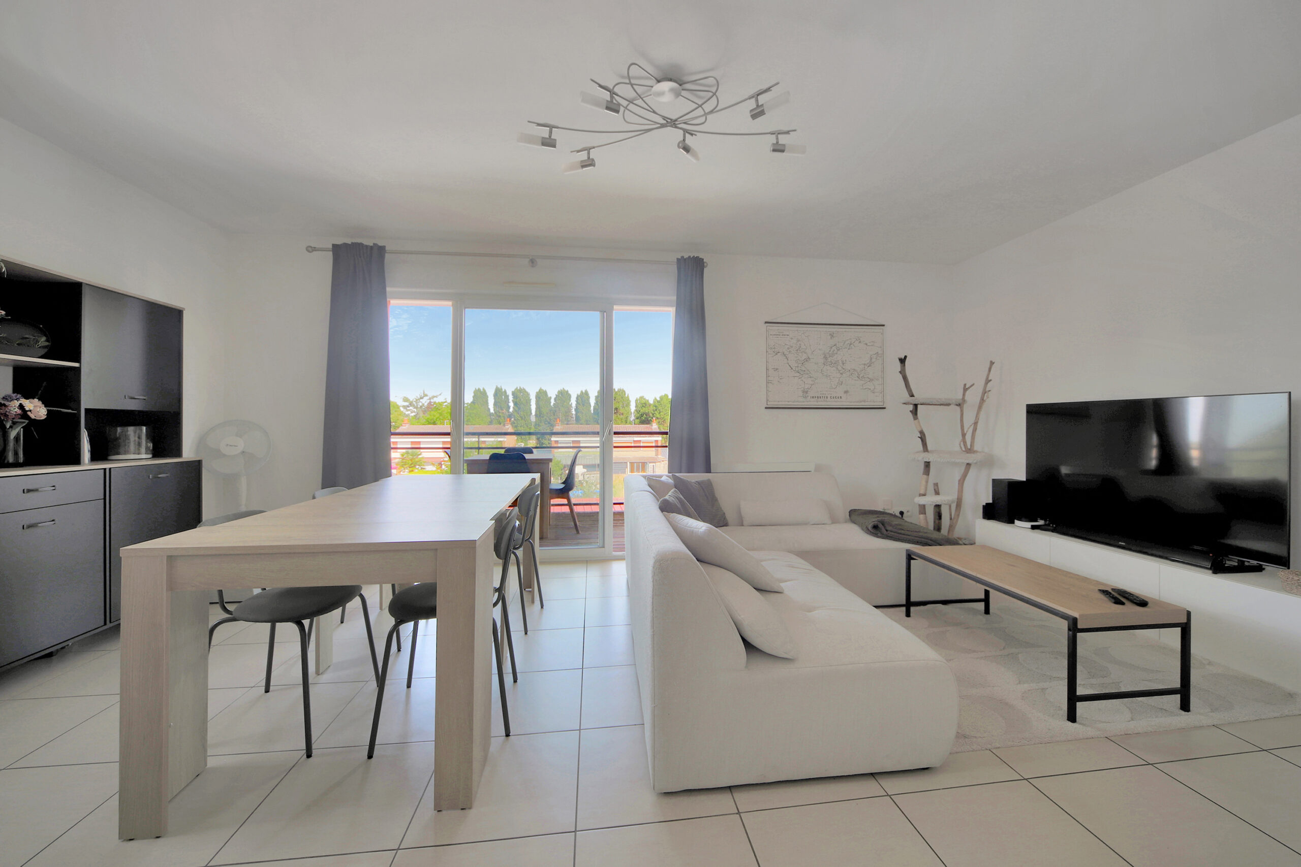 Appartement type 3 71m²  garage+parking