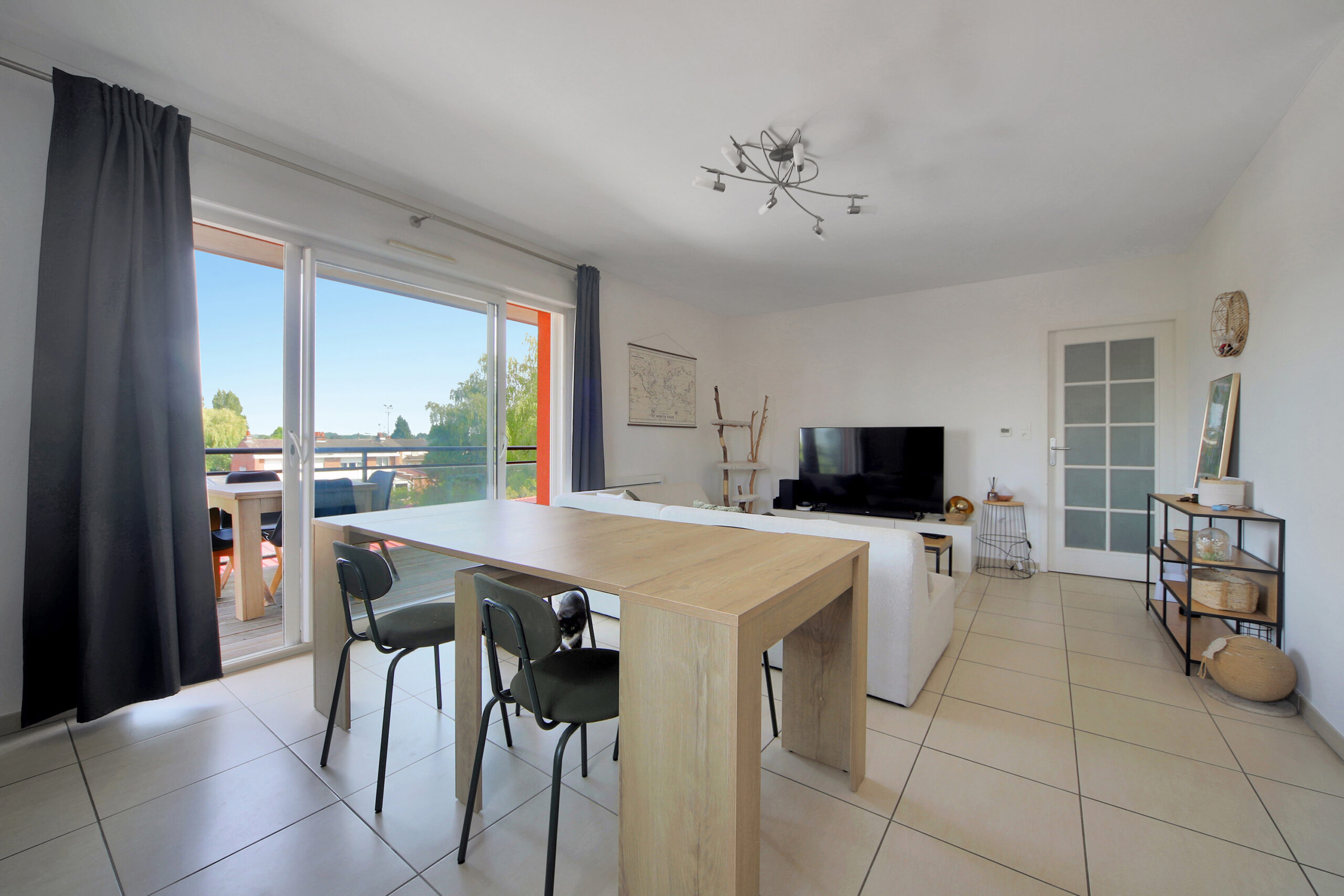 Appartement type 3 71m²  garage+parking