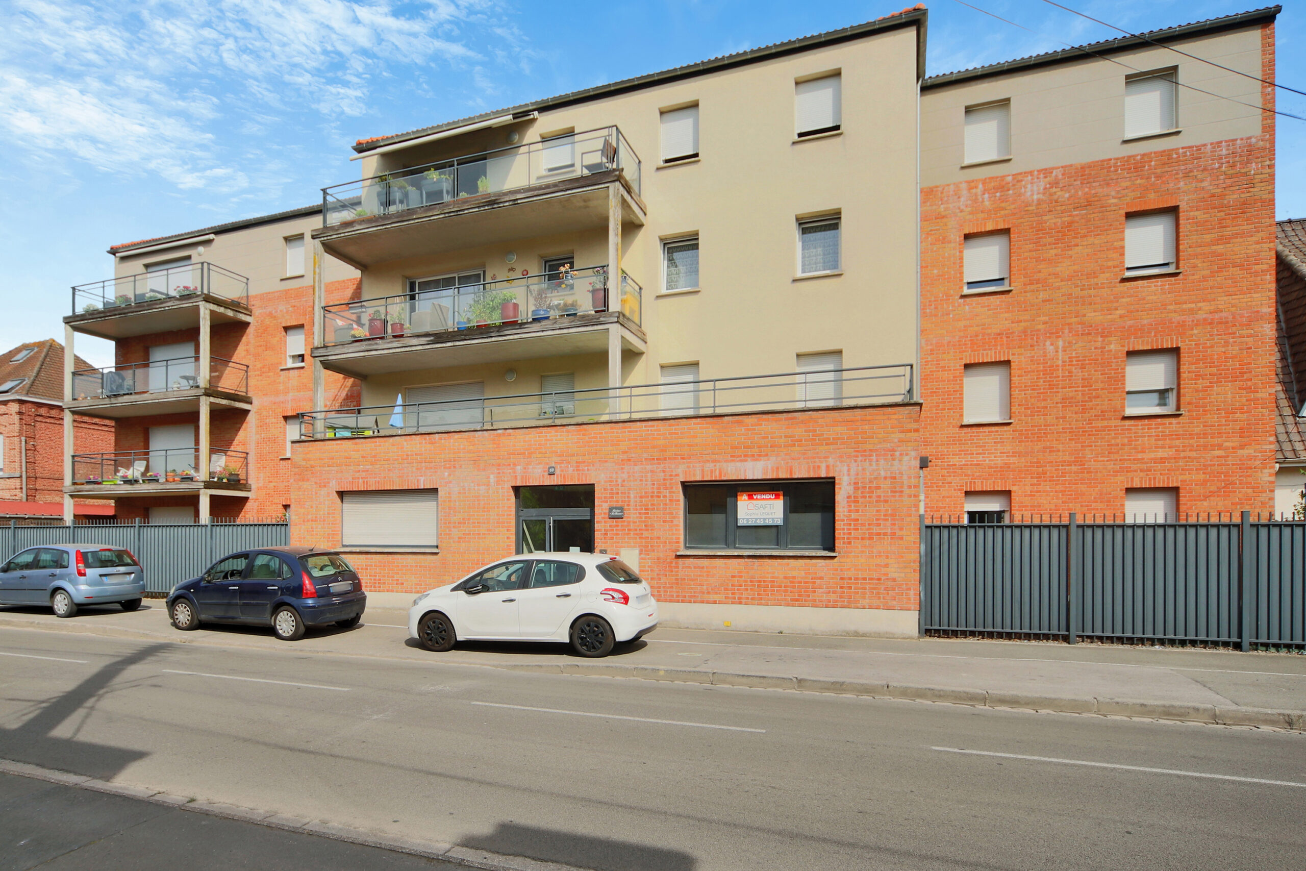 Appartement type 3 71m²  garage+parking