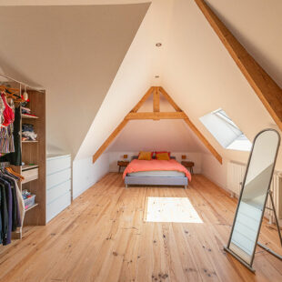 Chaumière  de semi plein-pied sur 1844 m²