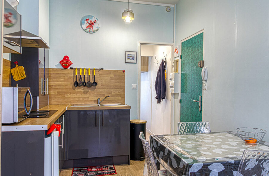 Appartement T2 coeur de ville vendu meublé!