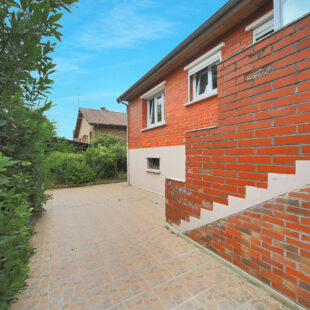 Maison individuelle avec sous sol complet