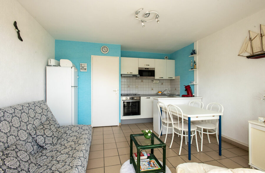 Appartement  Stella Plage T2 Coin cabine vue Mer de 32 m2