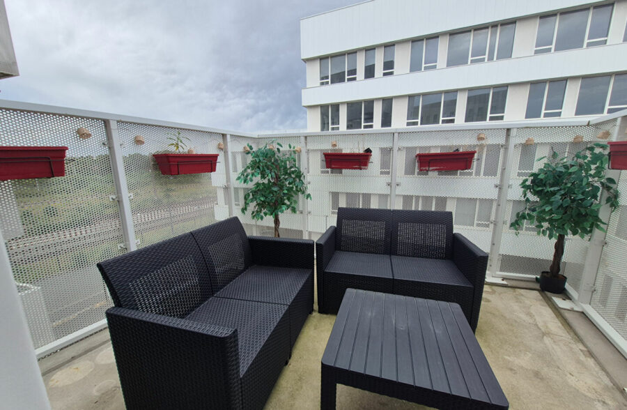 Appartement Lens 2 pièce(s) 44 m2 avec place de parking +local vélo+balcon.