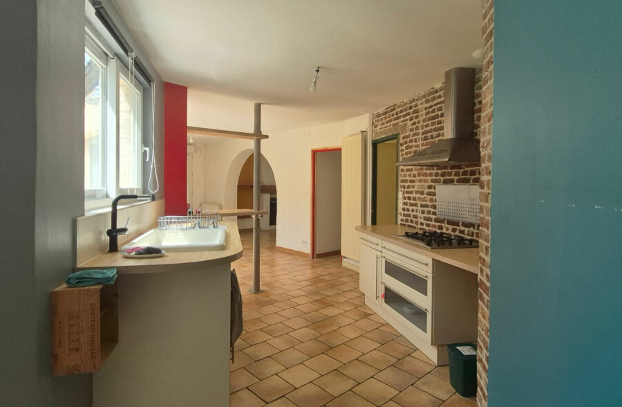 Spacieuse maison familiale de 177 m² à Sepmeries– 5 chambres, garage & volume !