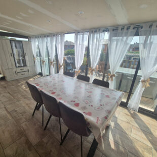 Maison semi individuelle: 3 chambres, jardin, garage