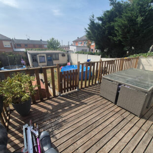 Maison semi individuelle: 3 chambres, jardin, garage