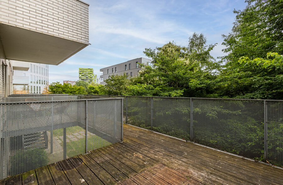 Studio vendu loué avec terrasse et parking – Lille Rue Jean Prouvé
