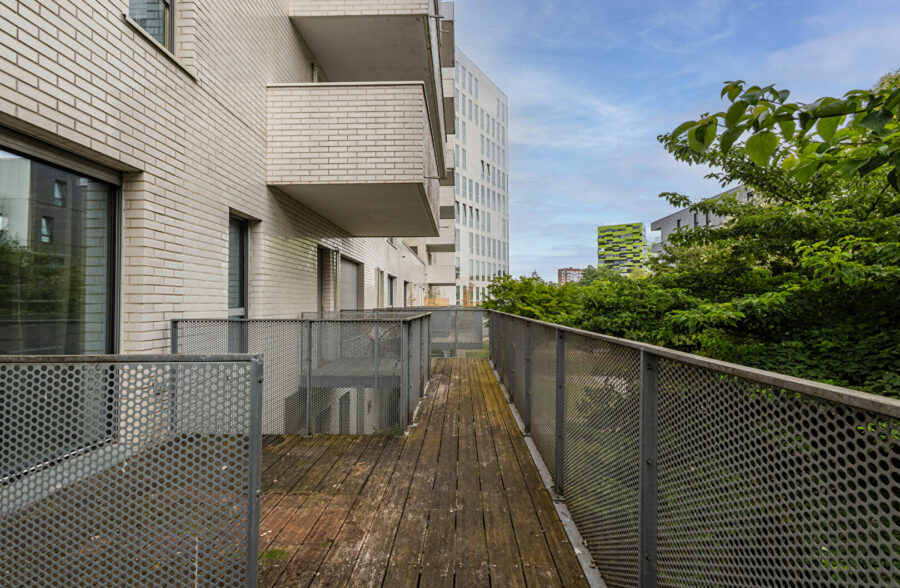 Studio vendu loué avec terrasse et parking – Lille Rue Jean Prouvé