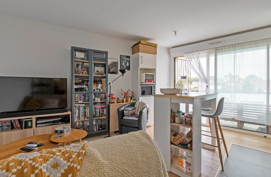 Appartement T2  résidence récente avec balcon et parking