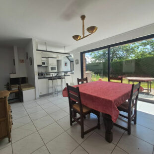 Maison contemporaine 110m² jardin, grand  garage