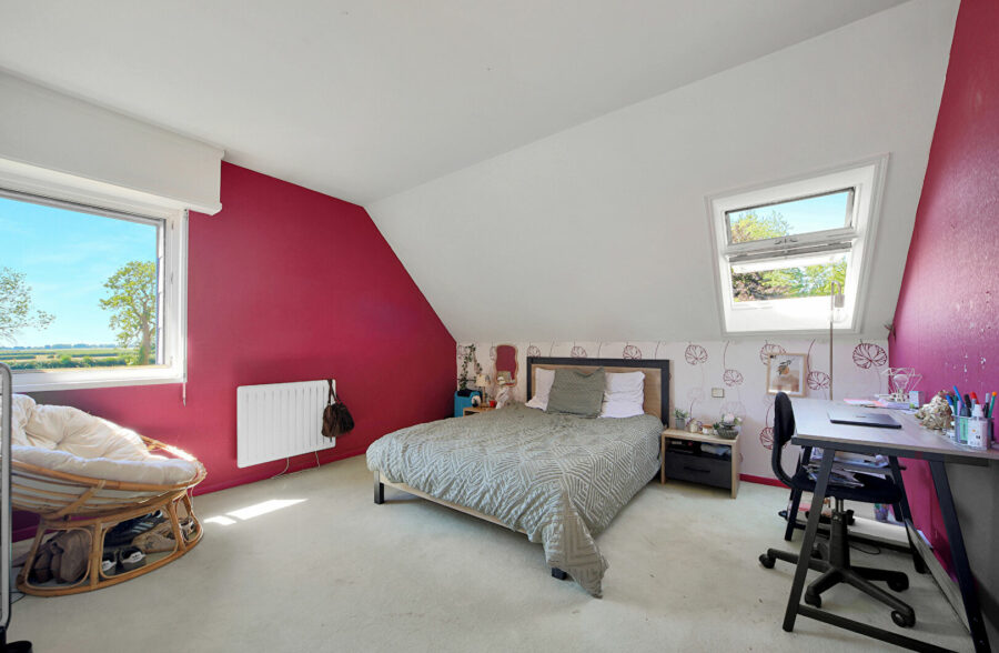 Maison individuelle en brique – Campagne de Laires 5 chambres double garage