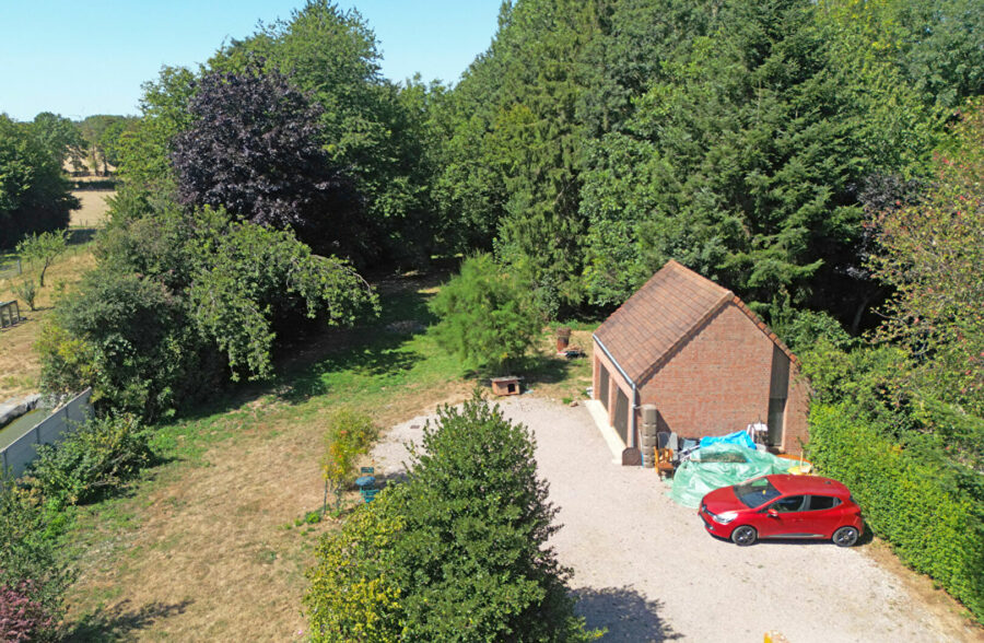 Maison individuelle en brique – Campagne de Laires 5 chambres double garage