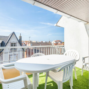 Duplex 2 chambres, terrasse et cave à Merlimont-Plage