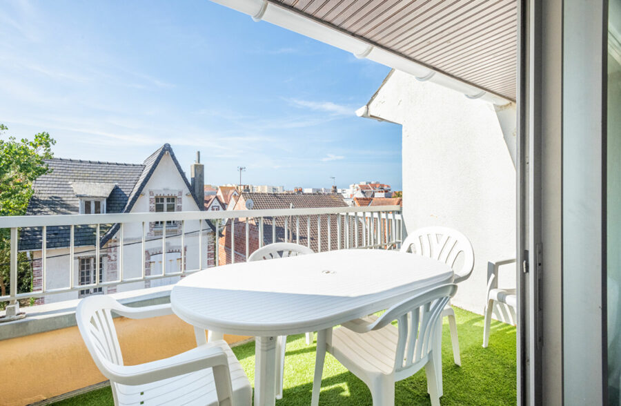 Duplex 2 chambres, terrasse et cave à Merlimont-Plage