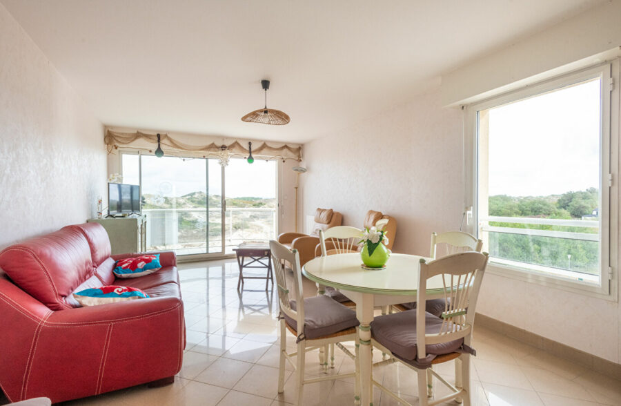Appartement T3 et coin cabine vue Mer et Dunes Stella Plage &nbsp;Sous compromis&nbsp;