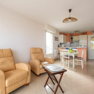 Appartement T3 et coin cabine vue Mer et Dunes Stella Plage &nbsp;Sous compromis&nbsp;
