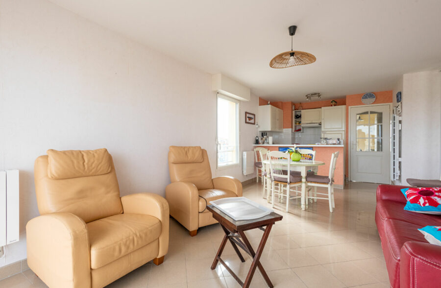 Appartement T3 et coin cabine vue Mer et Dunes Stella Plage &nbsp;Sous compromis&nbsp;