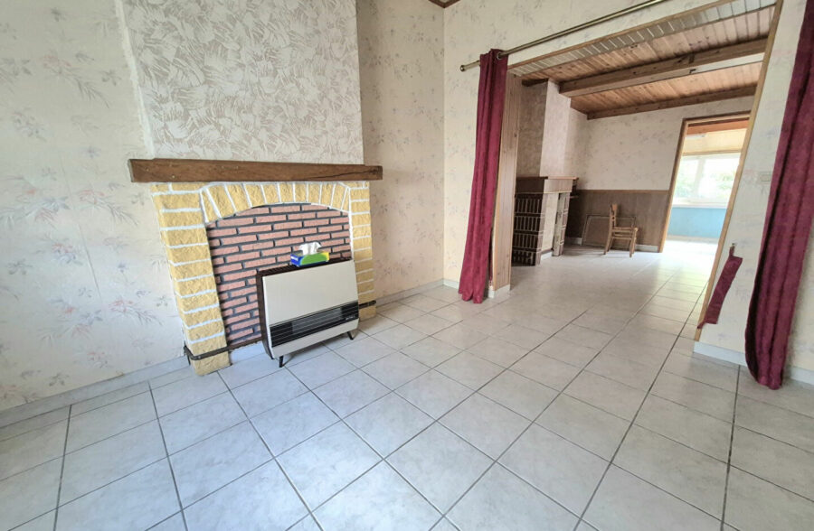 Maison de ville avec jardin et garage
