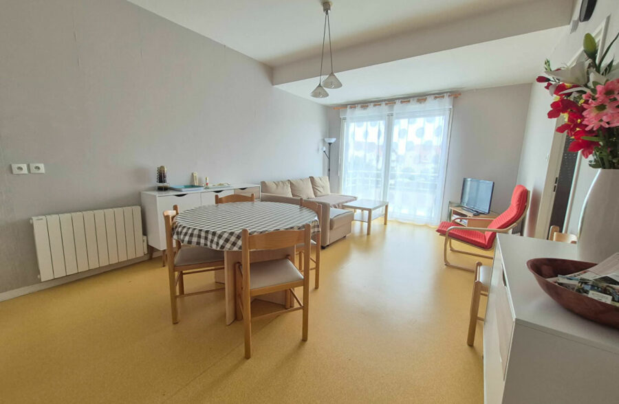 Berck Plage , Appartement  T2 + cabine de 41.28 m2 , vivable de plain pied !
