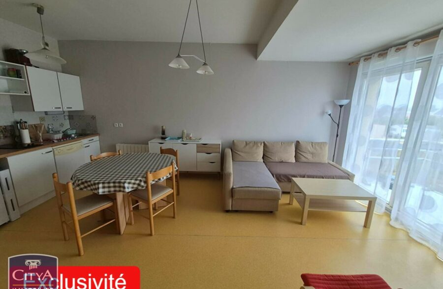 Berck Plage , Appartement  T2 + cabine de 41.28 m2 , vivable de plain pied !