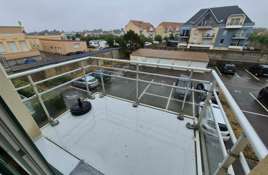 Berck Plage , Appartement  T2 + cabine de 41.28 m2 , vivable de plain pied !