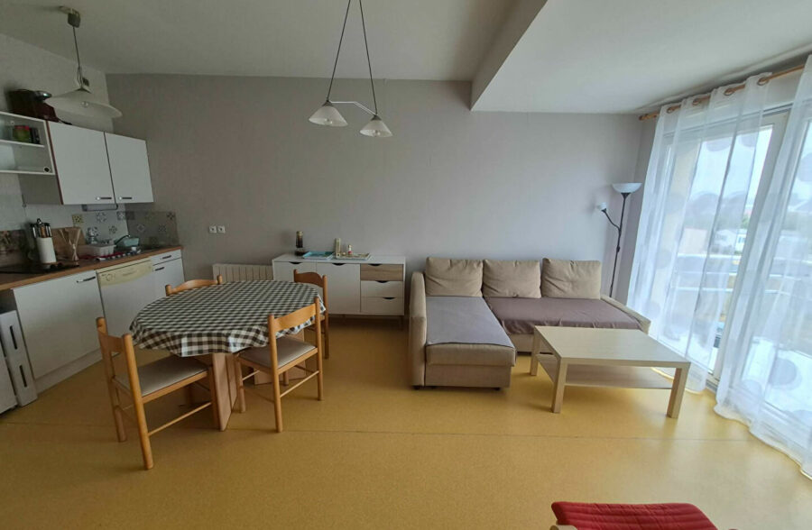 Berck Plage , Appartement  T2 + cabine de 41.28 m2 , vivable de plain pied !