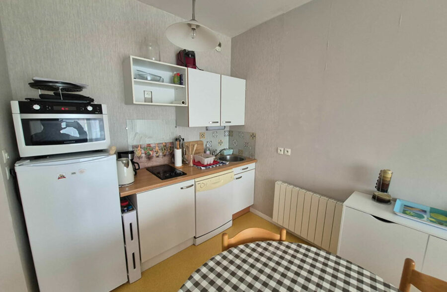 Berck Plage , Appartement  T2 + cabine de 41.28 m2 , vivable de plain pied !