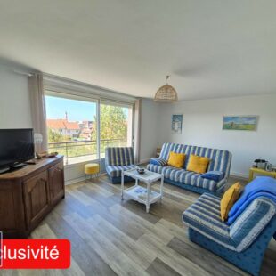 Beau T3 lumineux avec balcon filant – Berck plage