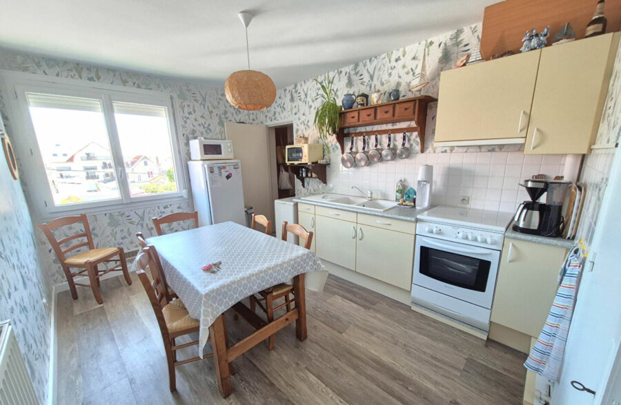 Beau T3 lumineux avec balcon filant – Berck plage