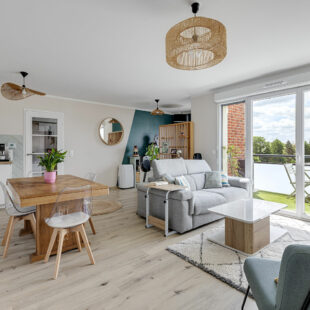 CROIX HYPER-CENTRE , Appartement T3 évolutif en T4 avec terrasse et garage