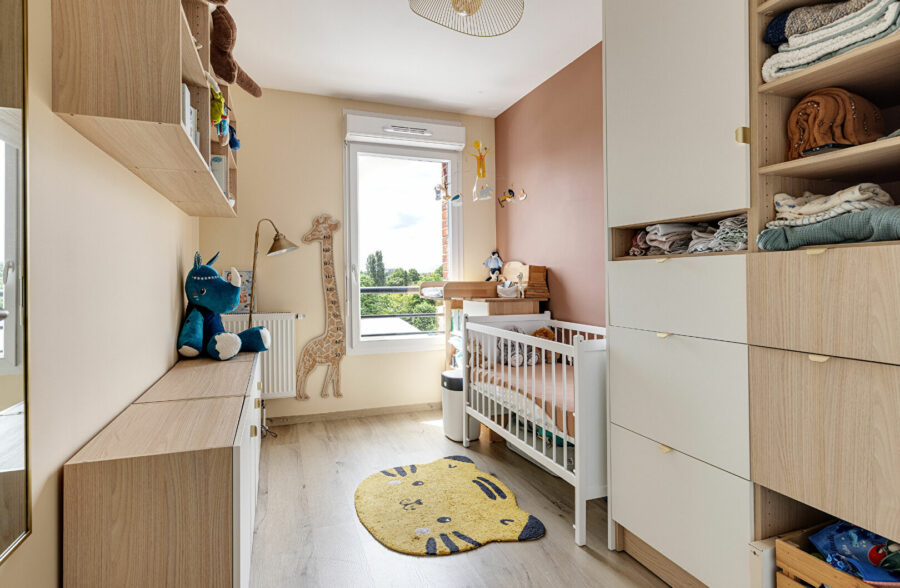 CROIX HYPER-CENTRE , Appartement T3 évolutif en T4 avec terrasse et garage