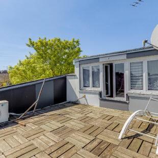 Croix, maison semi individuelle, 4 chambres, 2 terrasses, garage 2 voitures + parking