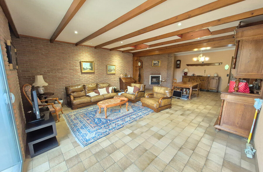Maison Emmerin, 120 m² hab, vaste séjour, 2/3 chambres, jardin