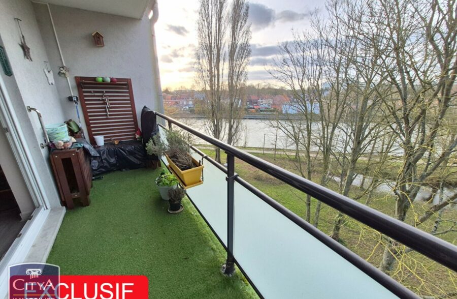 Appartement Haubourdin T4 avec terrasse, garage