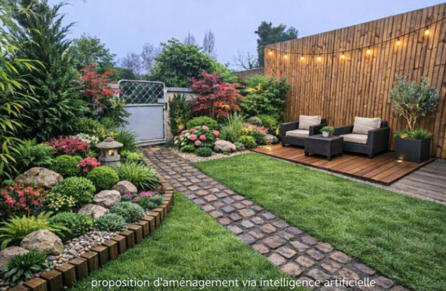 Semi plain-pied – 4 chambres – Garage – Jardin