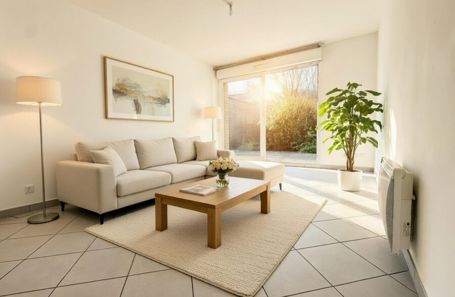 APPARTEMENT  1 CHAMBRE AVEC  TERRASSE ET GARAGE
