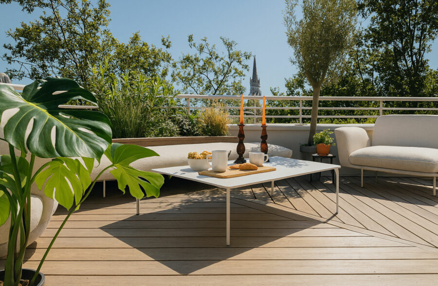VAUBAN SUPERBE APPARTEMENT AVEC MAGNIFIQUE TERRASSE, CAVE ET GRAND GARAGE