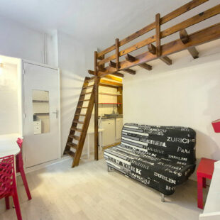 LILLE République: studio avec mezzanine