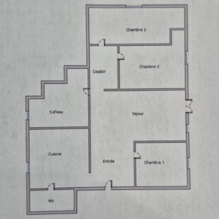 Appartement  4 pièce(s) 81.692 m2