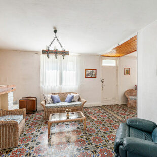 Maison en semi plein pied sur 1363 m²