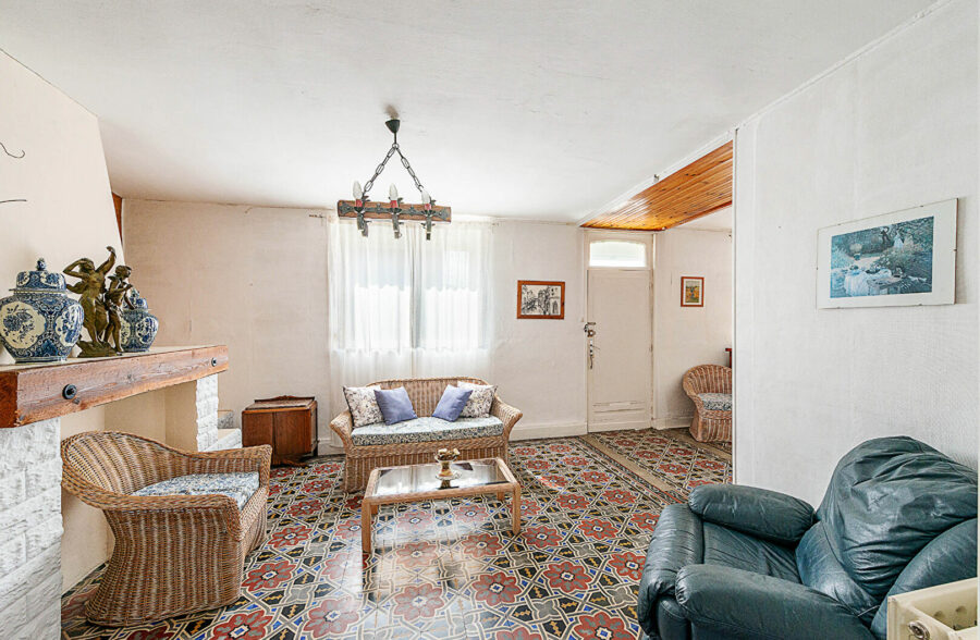 Maison en semi plein pied sur 1363 m²