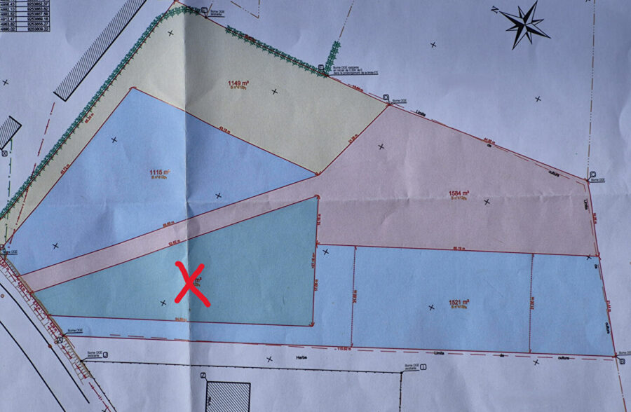 Terrain Auchy Les Orchies 910 m2