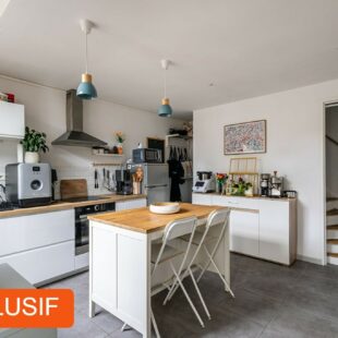 EXCLUSIVITÉ CITYA MÉLANTOIS RONCHIN : MAISON DE COURÉE RÉNOVÉE – 1 CHAMBRE – CAVE – DÉPENDANCE