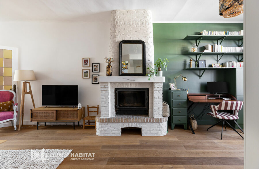 Coup de coeur assuré ! Maison 1930 rénovée – 110 m² – 3 chambres – jardin &nbsp;Sous compromis&nbsp;