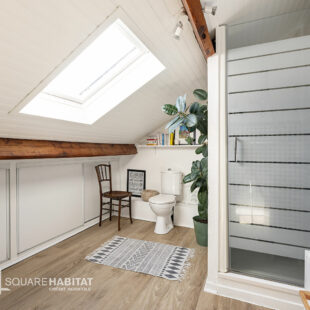 Coup de coeur assuré ! Maison 1930 rénovée – 110 m² – 3 chambres – jardin &nbsp;Sous compromis&nbsp;