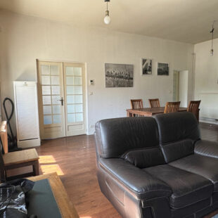 Longère semi-flamande – 107 m² – Terrasse, jardin, grand garage